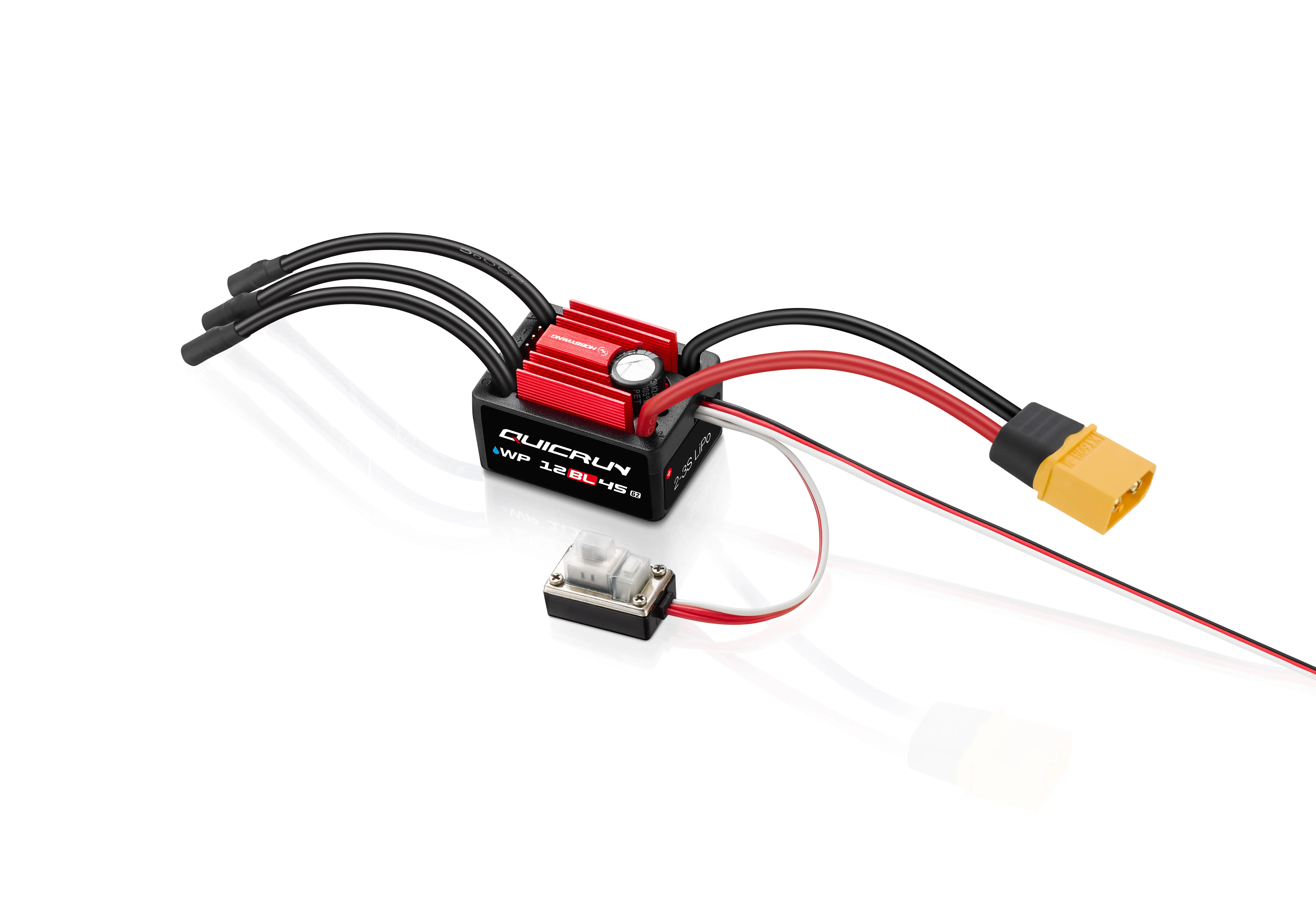 HOBBYWING Brushless Sensorless Combo QUICRUN 2840 2850 Motore 12BL45 G2 45A ESC Albero Impermeabile Per 1/12 1/14 1/16 RC Auto