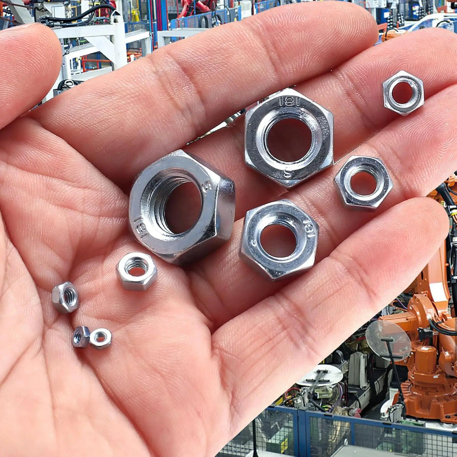 430 Pcs Metric Hex Nuts Assort - Woodworking Images Free ulasan dan harga