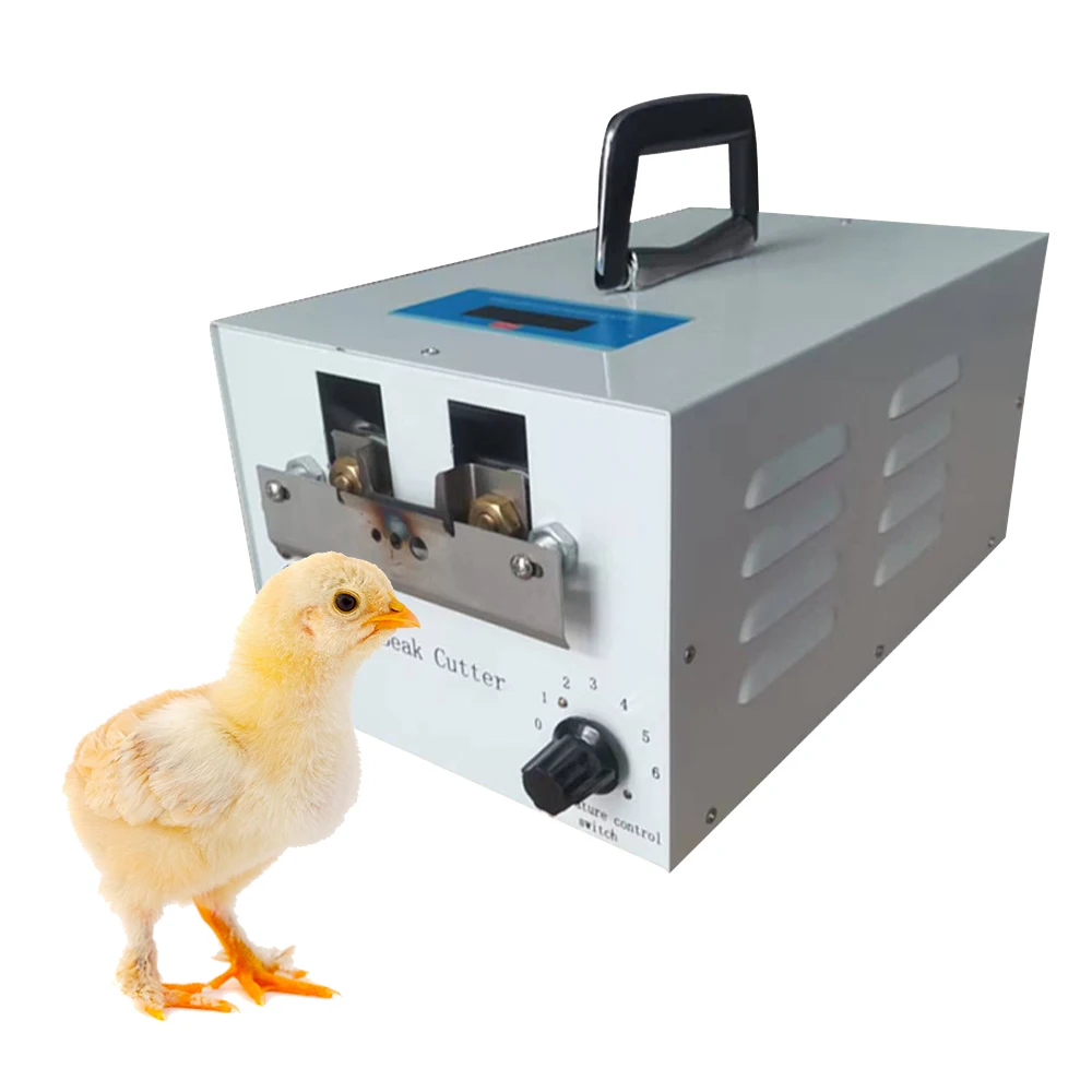 Küken debeaker trimmer avec compteur de poulet debecquage maschine volaille debeaker huhn schnabel schneiden maschine