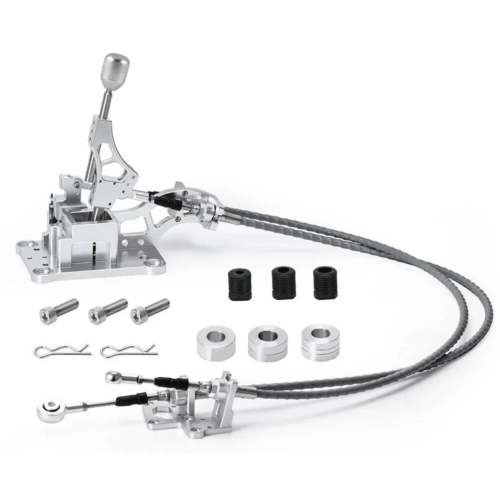 for Honda Civic K Series K20 K24 Exchange Silicon EG EK DC2 Crx Transmission Cable, Complete Shifter Linkage Kit