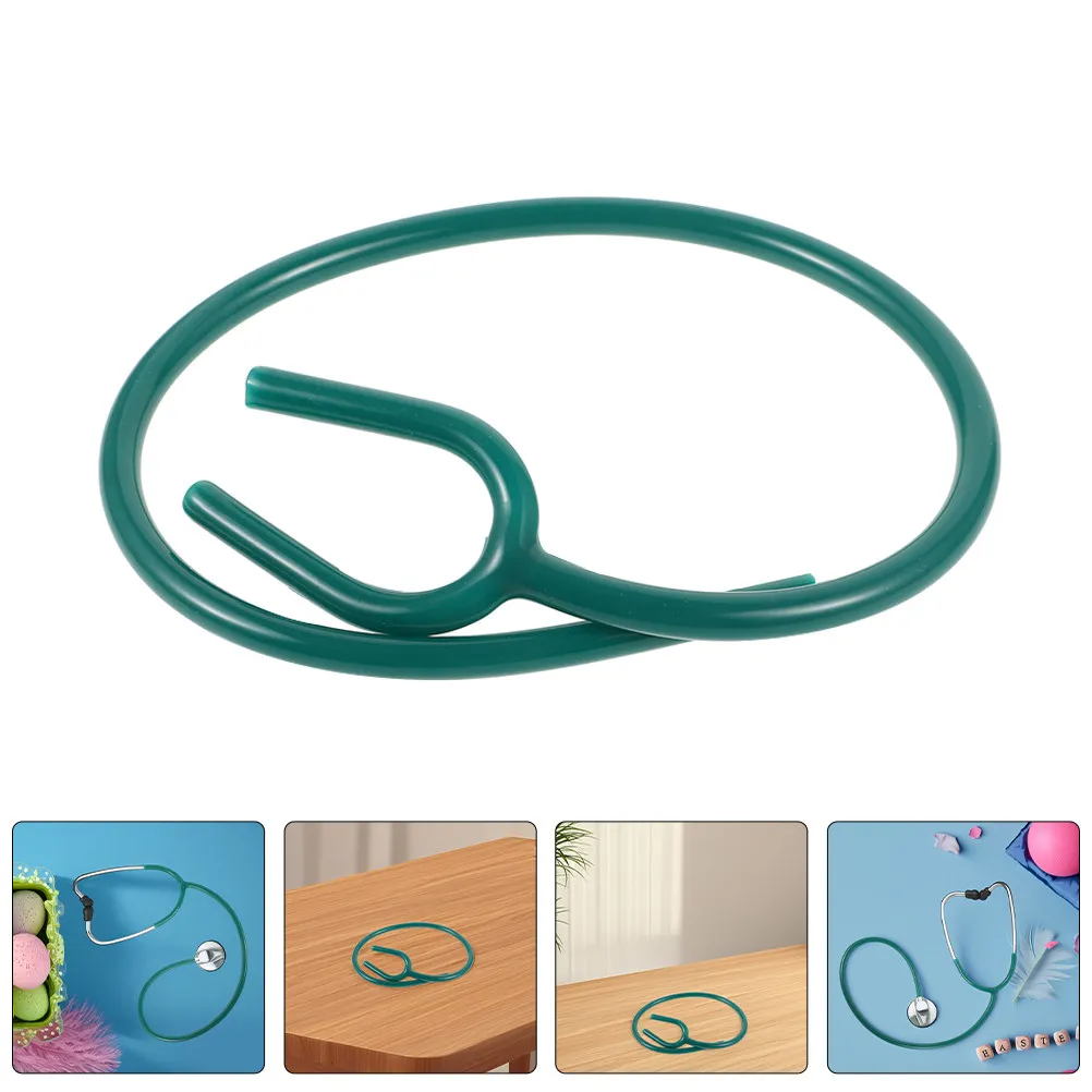 4Pcs Stethoscope Accessories Y Tube Soft PVC Replacement Tubing Parts for Repair Sound Clarity Stethoscope Tube