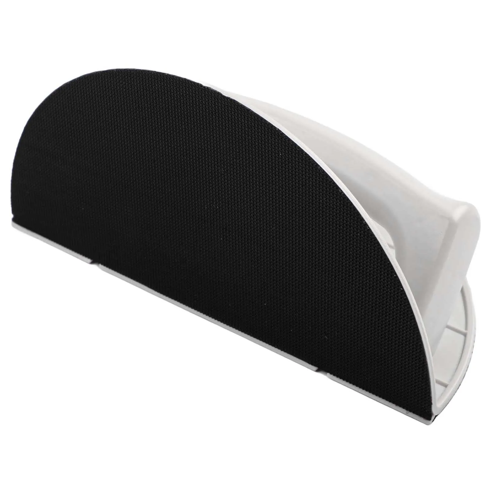 Half Round Sanding Tool with Right Angle for Drywall Edges Comes with 10 Sandpaper Sheets for Smooth Wall and Corner Finishing
