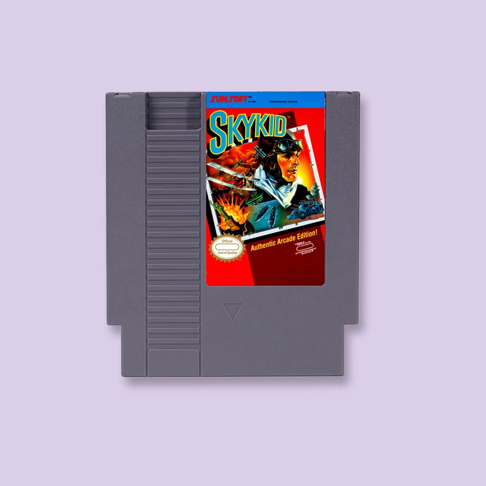 

Sky Kid Game Cartridge Action Game For NES 8Bit 72PIN Consoles Game Card