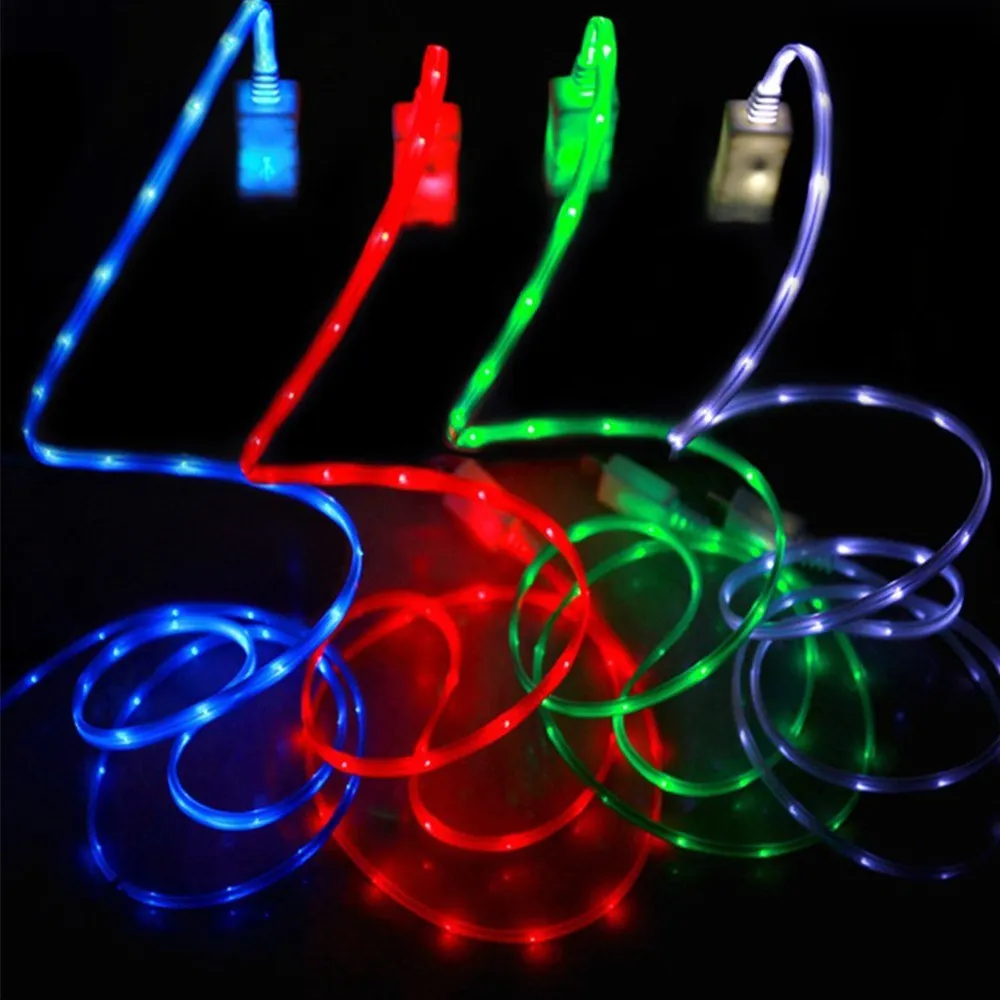 Creative Intelligent Universal LED Lighting Phone Charging USB Cable