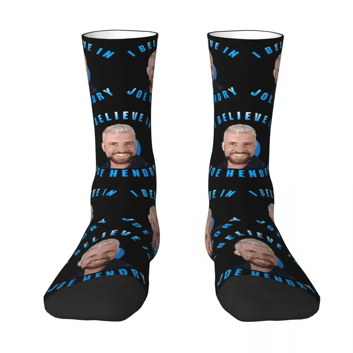 I Believe In Joe Hendry Theme Design Socks for Women Men Compression Dress Socks