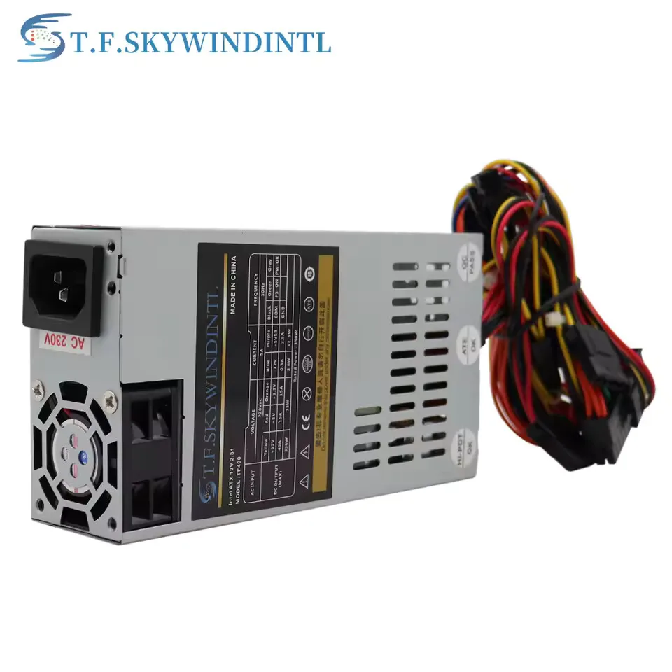 350 واط 1U 220 فولت فليكس امدادات الطاقة لحالة ITX صغيرة NAS POS ماكينة تسجيل المدفوعات النقدية ATX المكوك 24Pin الألعاب اختبار جيد آلة إمداد الطاقة