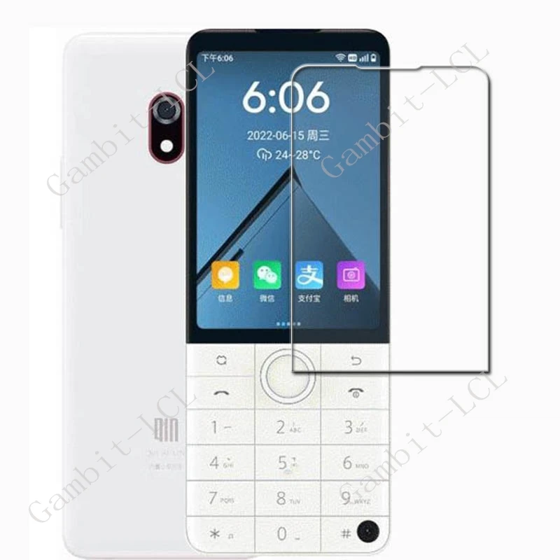 2-5PCS 9H HD Original Gehärtetem Glas Für Xiaomi Qin F22 Pro 3,54 "QinF22Pro F22Pro bildschirm Schutz Schutz Abdeckung Film – Detail 2