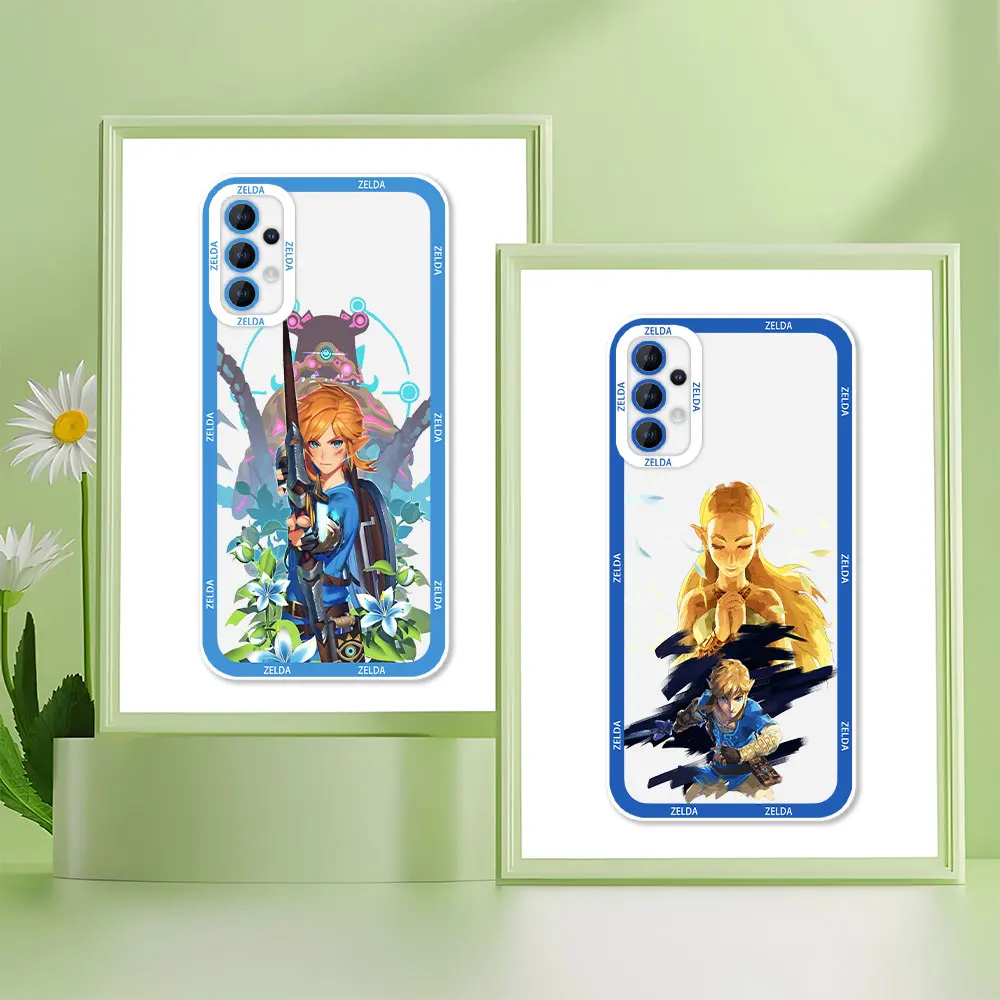 Anome L-Legend of Z-Zeldas Clear Cqoue Case For OPPO Realme 10 9 9I 8 8I 7 7I 6 5 3 Narzo 50 Pro Plus Aprime 5G Soft Cover Funnd