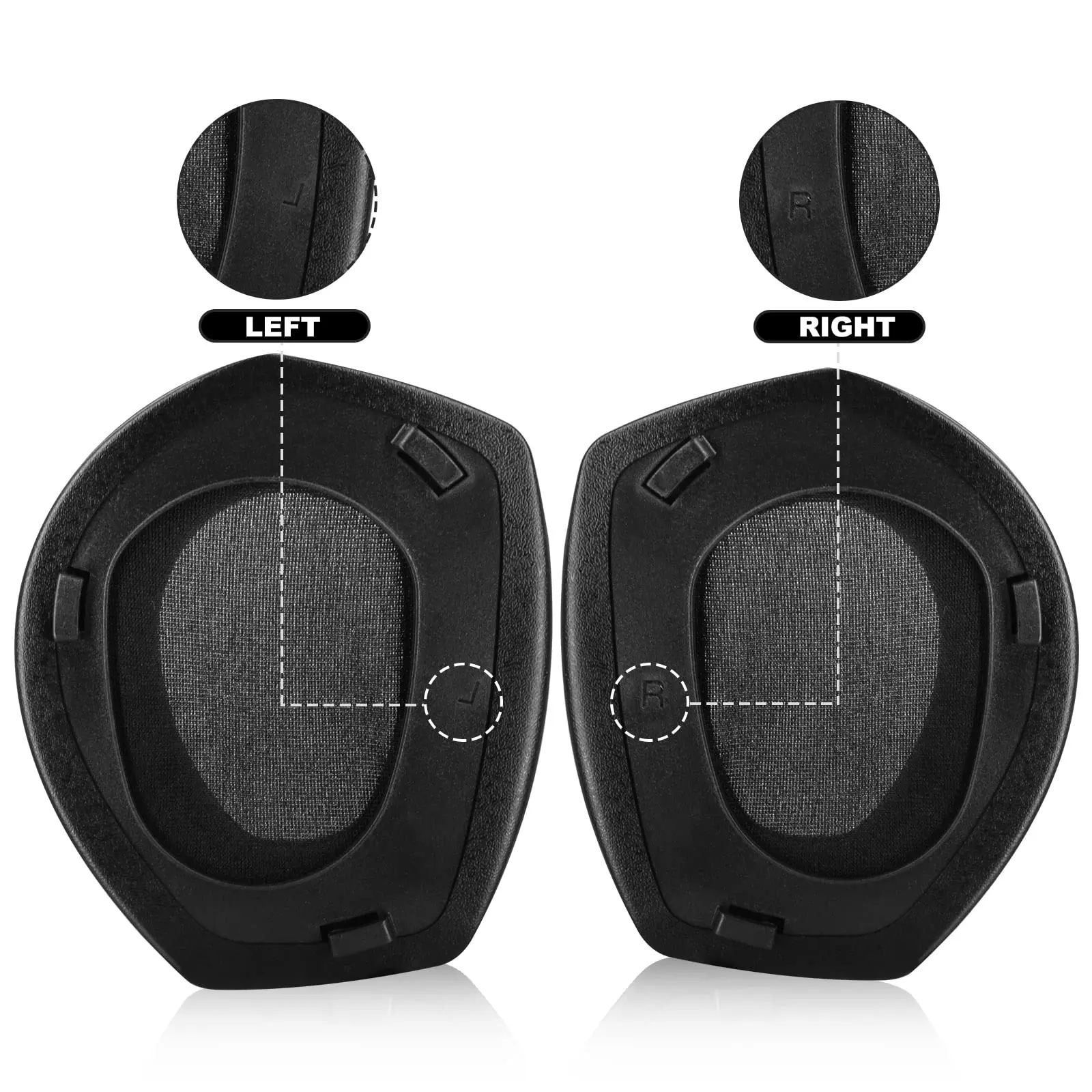 Replacement Ear Cushion Earpads Compatible with Sennheiser RS165 RS175 HDR165 HDR175 Wireless Headphones