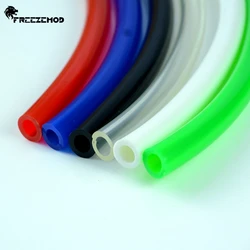 FREEZEMOD PC Computer Water Cooling 10x16mm Soft Tube Water Cooling Hose with 3mm Thickness Black White Transparent