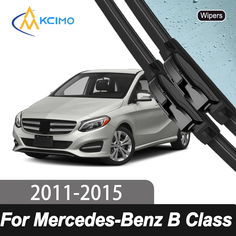 

2Pcs Front Windshield Wiper Blades For Mercedes-Benz B Class W246 B200 B 200 2011 - 2015 Windscreen Window Car Accessories