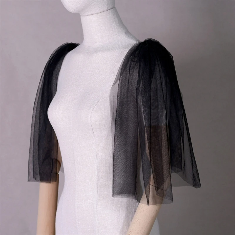 New Tulle Epaulet Wedding Angel Costume Shoulder Cover Shoulder Board Jewelry