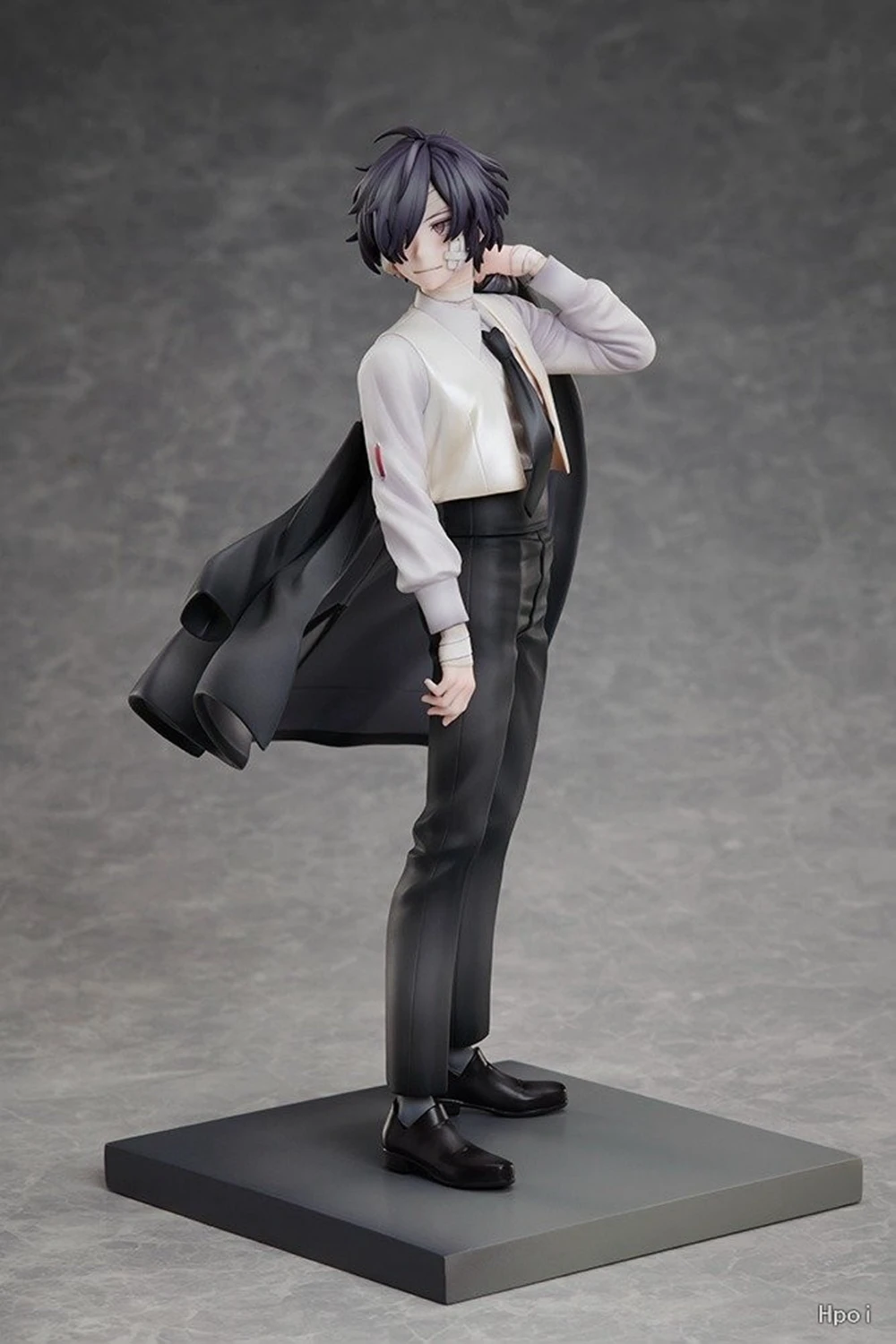 23CM Anime Bungou Stray Dogs Dazai Osamu Figure 1/7 15 Years Old Standing Model Toy Gift Doll Aciton Figure PVC
