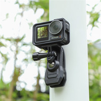 Magnetic Action Camera 360 Degree Rotary Hat Belt Backpack Clip Clamp Mount For DJl OSMO Action 5 Pro Go Pro Hero 13 12 11 10 9