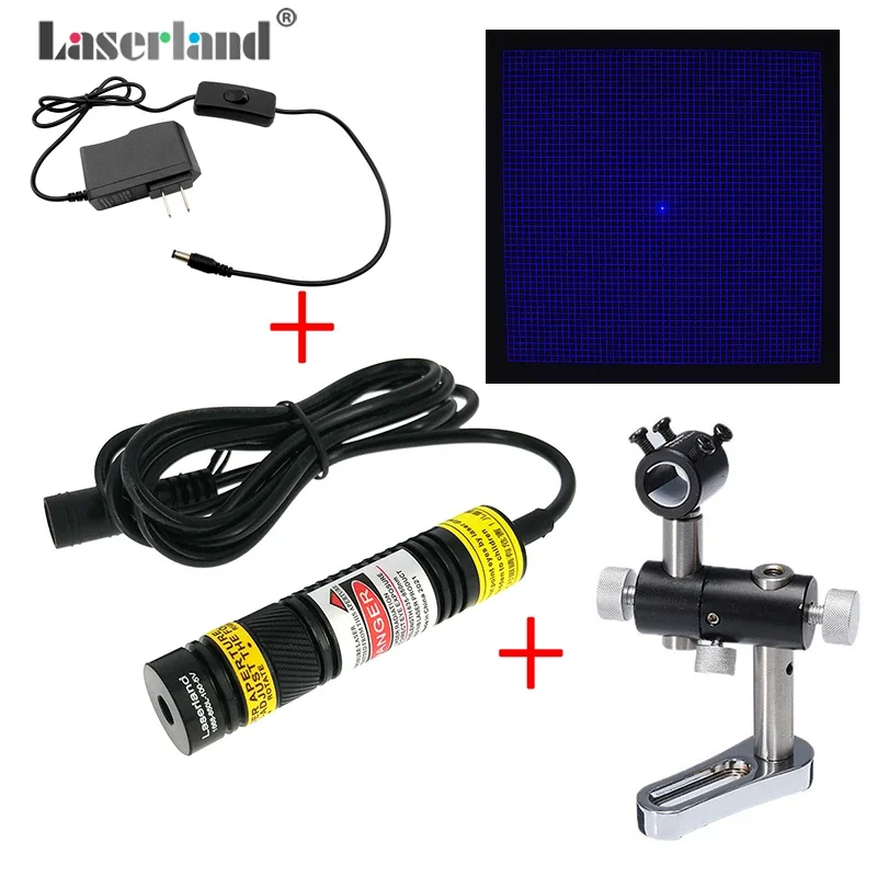 

450nm 50*50mm 1668 Grid Blue Light grating laser module