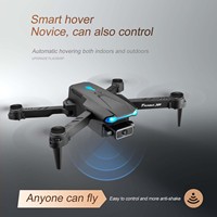 S89 RC Drone with Camera 4K Wifi FPV Dual Camera Drone Mini Folding Quadcopter Toy for Adults Kids with Gravity Sensor Control