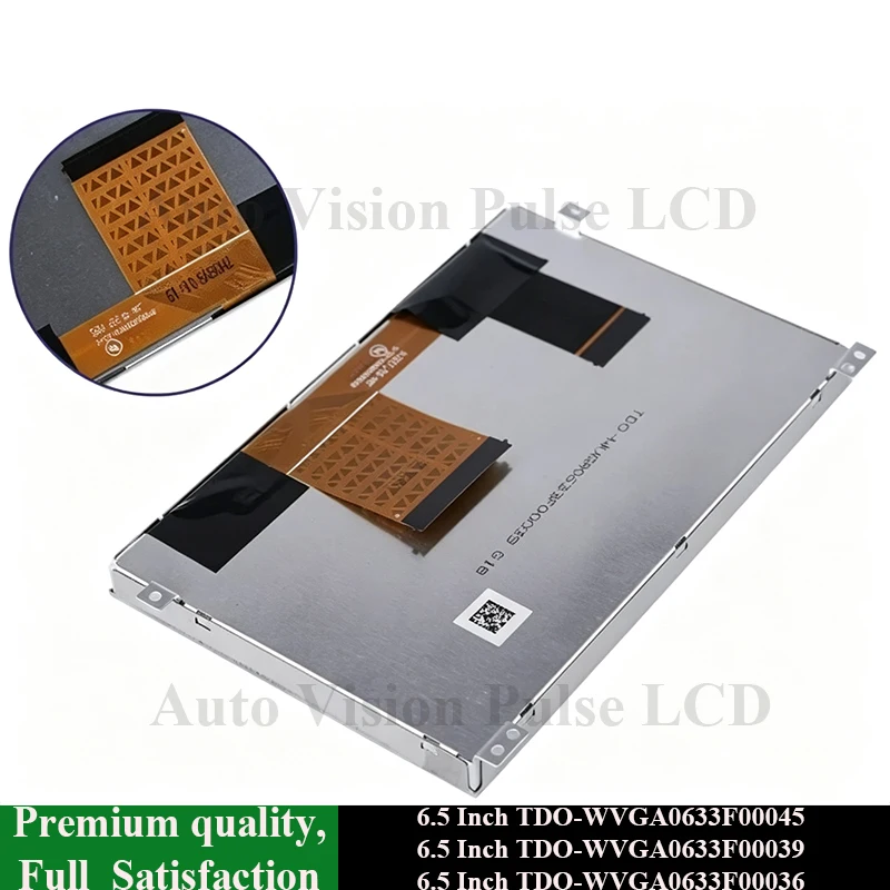 6.5 Inch Touch Screen With LCD TDO-WVGA0633F00045 TDO-WVGA0633F00039 TDO-WVGA0633F00036 For V-W MIB 2 200 680 Car Multimedia