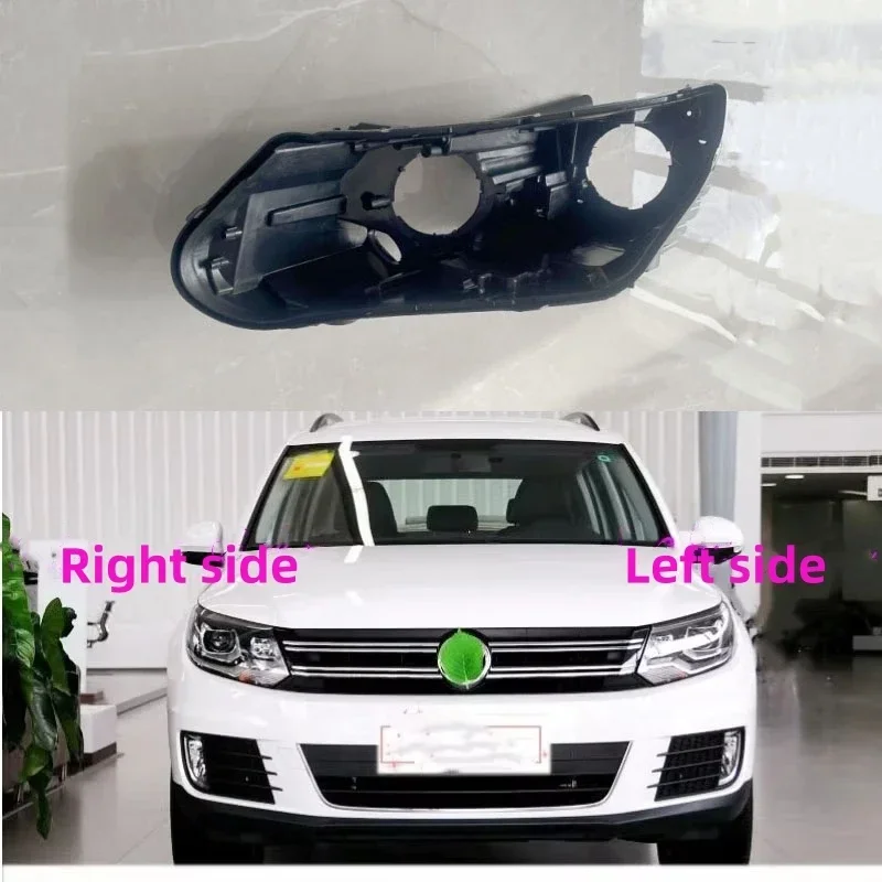 Headlight Base For Volkswagen VW Tiguan 2013 2014 2015 2016 Headlamp House Car Rear Base Front Auto Headlight Back House