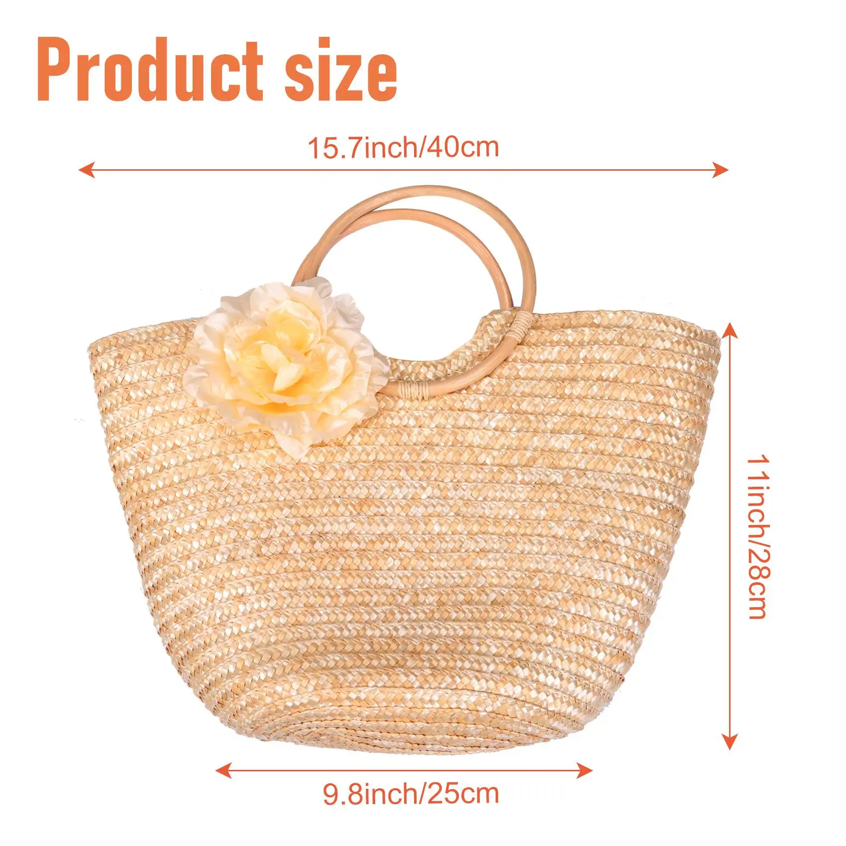 

【Семь только@】Пляжная сумка