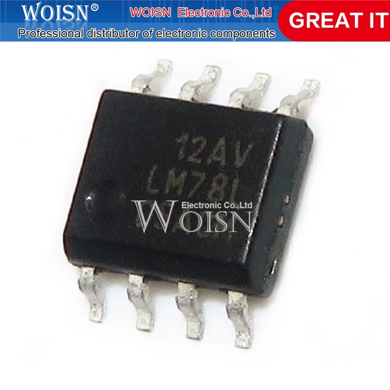 100PCS LM78L05ACM SOP8 78L05 SOP-8 UA78L05ACDR SOP L78L05ACD13TR LM78L05A