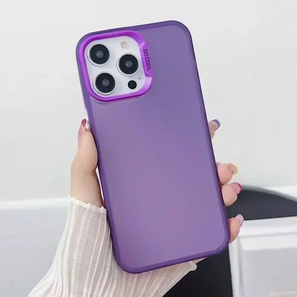 For Realme C65 C67 4G 5G Case RealmeC61 C63 Silver IMD Phone Case For Realme C65 C67 Luxury Matte Color Shockproof Cover Fundas