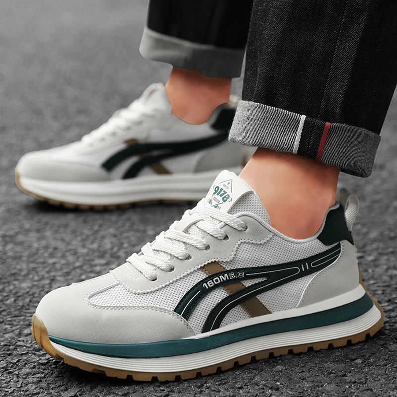 

2025 new retro Gump shoes men's breathable casual sports shoes students soft sole shock absorption running shoes