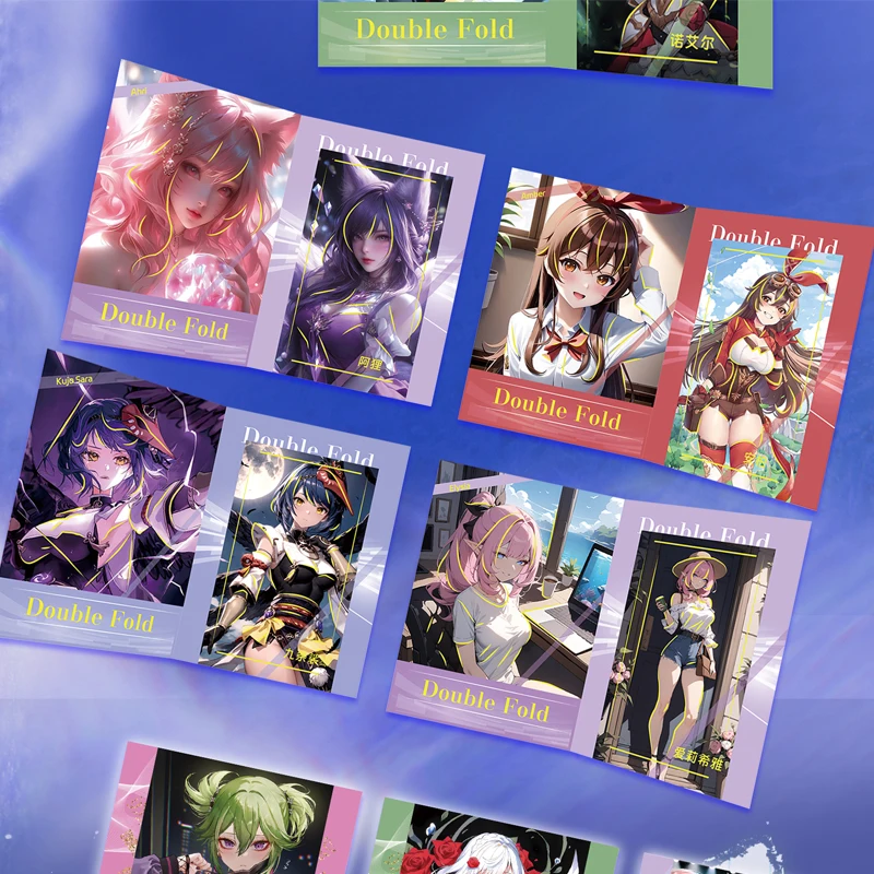 Wholesale Goddess Card YEMEI Hobby Game Collection Waifu Card Yae Raiden Doujin Booster Box Fold Card Toy Birthday Gifts