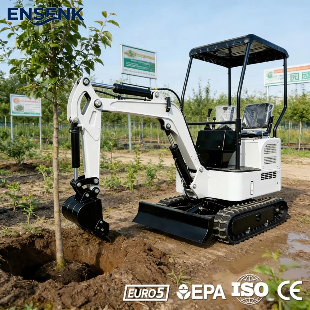 

Mini Excavator For Construction 1.0Ton 1.8Ton 3.0Ton Yanmar Engine Diesel Crawler Hydraulic Diggers Farming Machinery Europe