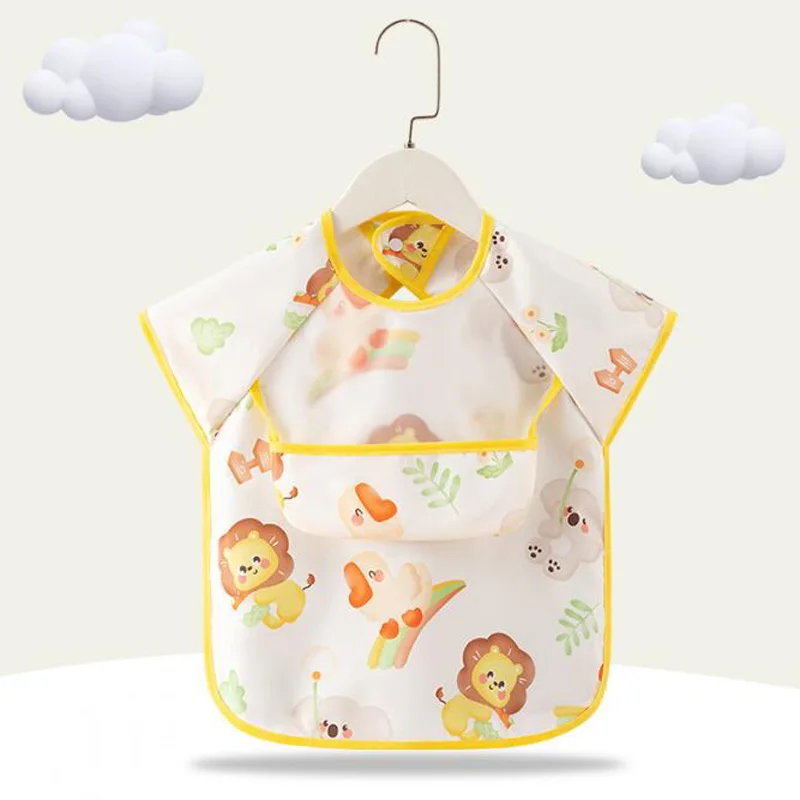 New Baby Meal Waterproof and Anti Dirt Sleeveless Cover bib