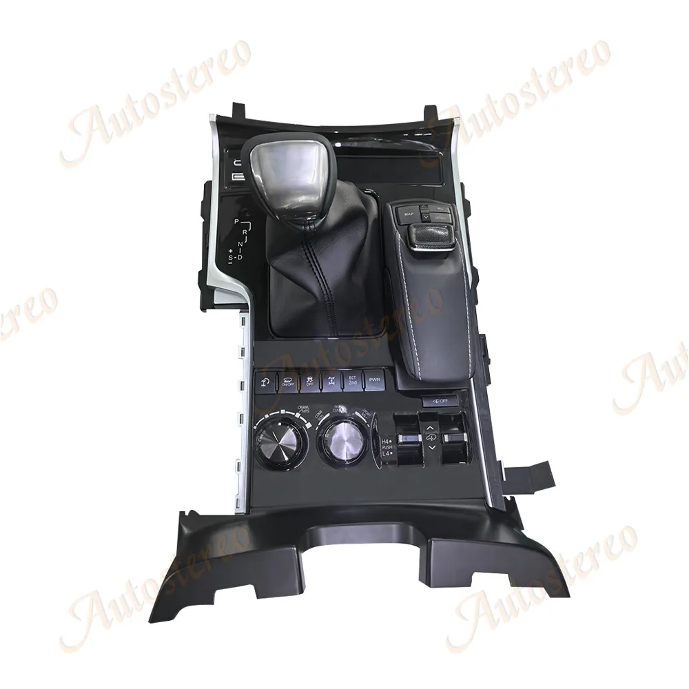 Car Auto Part Saddle For Lexus 570 2007-2015 To 2024 Style Saddle Retaining Mechanical Handbrake Hand Brake Head Unit  Set Full