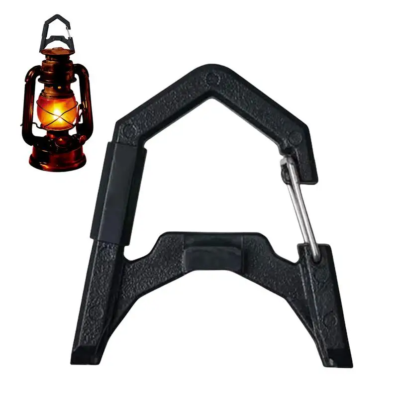 Light Carabiner Clip Lamp Hanger Tent Light Hook Lighting Hooks Lighting Attachments Outdoor Multifunctional Equipment for Light