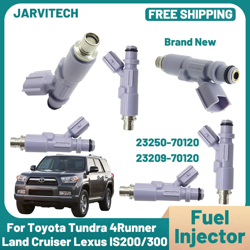 1/6PCS Fuel Injectors 23250-70120 For Lexus IS200 300 GX470 Toyota  Altezza Mark 2 Chaser 23209-70120 2325070120 2320970120