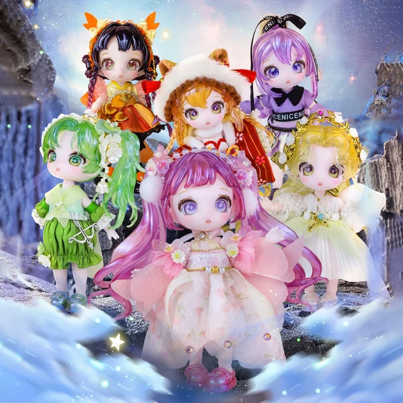 

Ob11 слепая коробка Mystery Box Созвездия Maytree Коллекция серии BJD Куклы Игрушки Фигурка Дизайнерская кукла Коллекционная модель Подарок