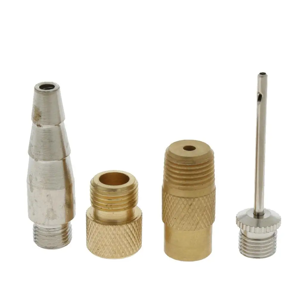 4x luchtcompressor accessoirekit mondstukkoppeling Chuck Inflator