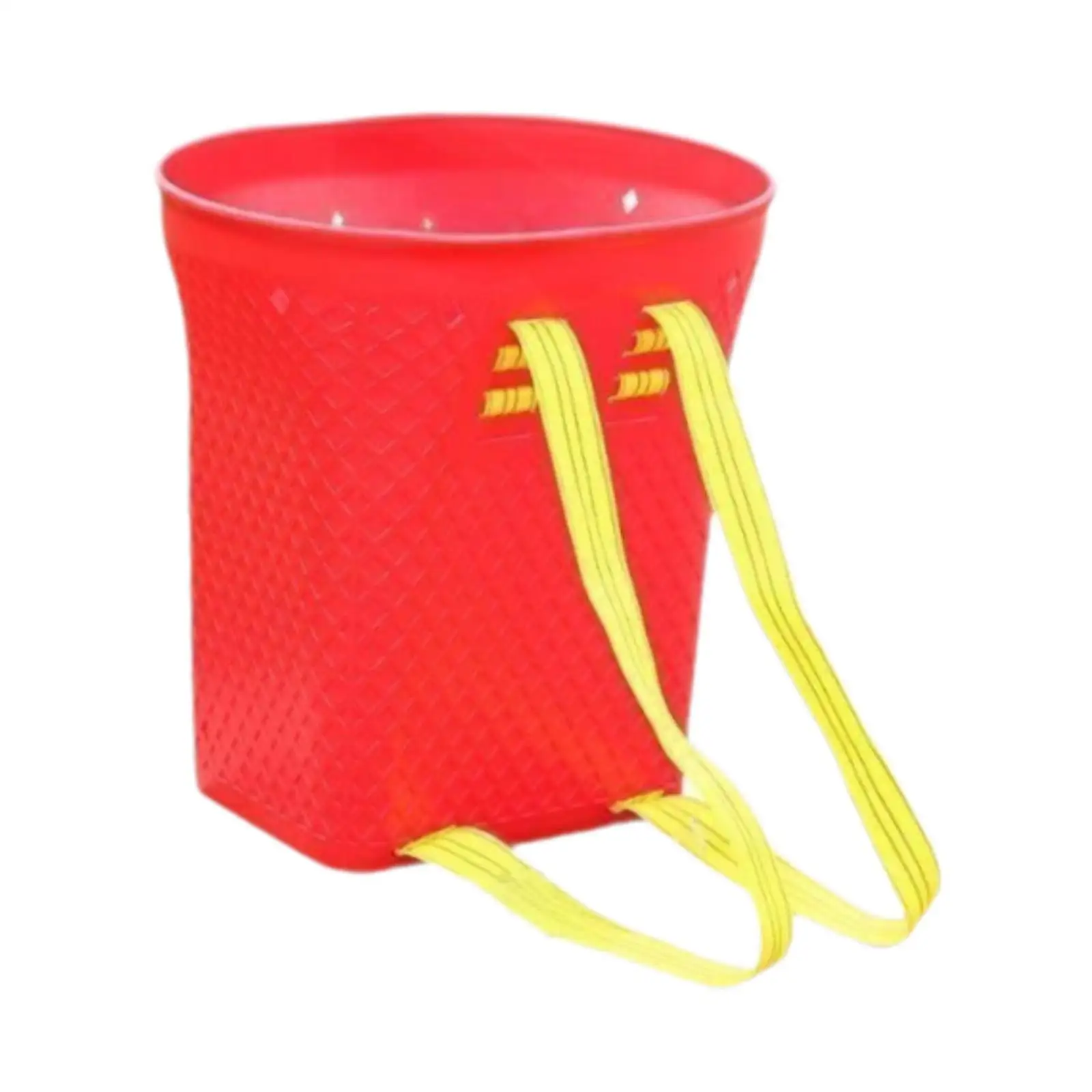 1Pc Large Back Basket Agricultural Backpack Easy Carrying Sturdy Vegetable Picking Storage Basket for Fishing Outdoor Activities