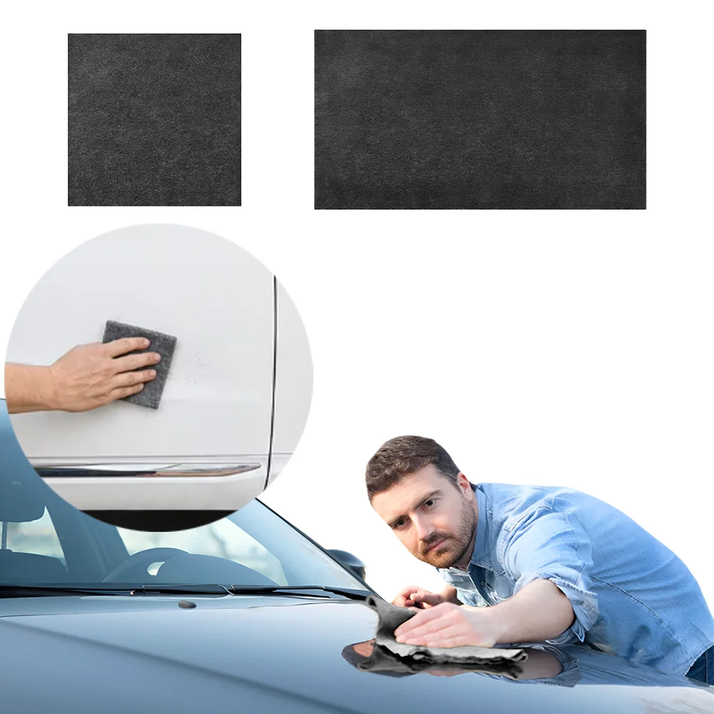 3 PCS Car Scratch Cloth, Nano Micro-Polishing, for Light Scratches and Swirls, All Paint Colors, Auto Detailing