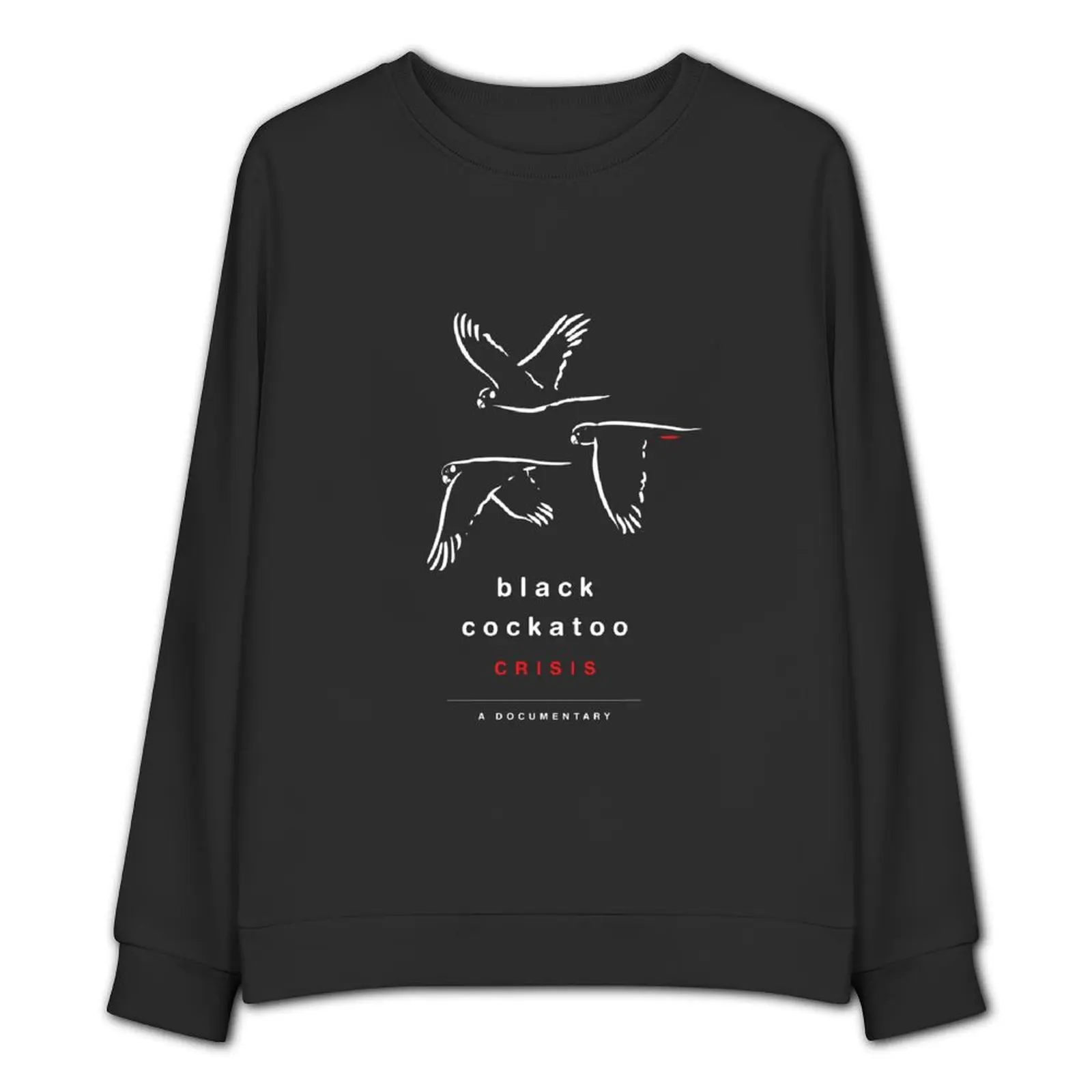 Black Cockatoo Crisis - a documentary Sweatshirt korean clothes tracksuits clothes for men sports sweatshirt man