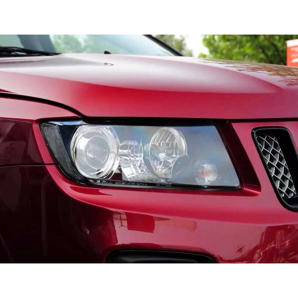 

Стеклянный корпус автомобильной фары для Jeep Compass 2011 2012 2013 2014 20152016, сменный левый/правый корпус стекла, прозрачный корпус лампы