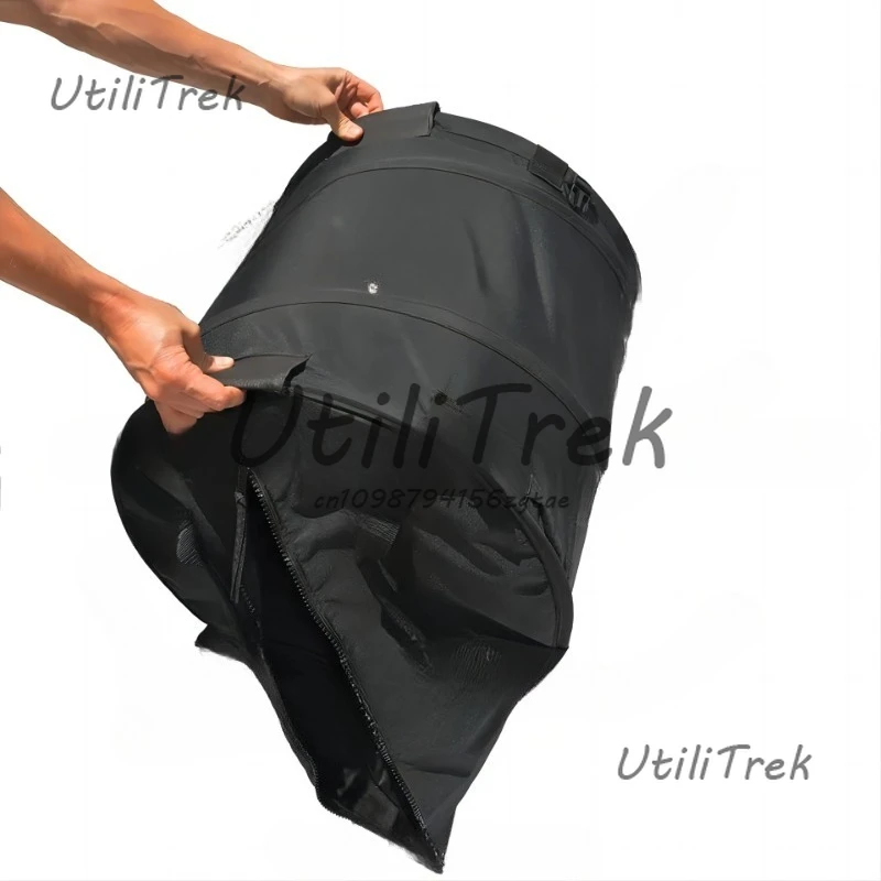 

Garden Grass Trimmer Bag Waterproof Dry Black Hydroponics Leaf Bowl Trimming Bag