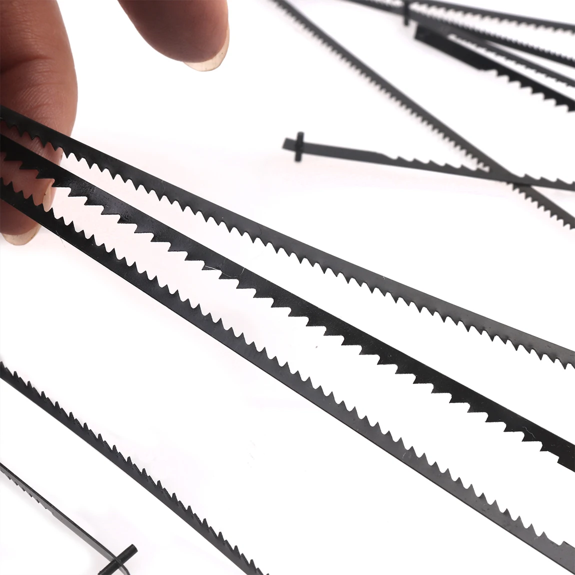 Imagem -06 - Atoplee-dentes Scroll Saw Blades Tpi 10 15 18 24 Ferramentas Elétricas Acessórios para Madeira para Cortar Madeira 127 mm 24 Pcs Set