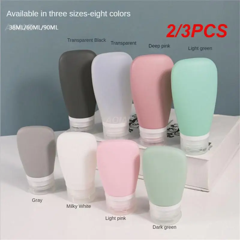 2/3PCS Split Bottle Durable And Wear-resistant Not Prone To Oblique Leakage Portable Small And Lightweight Lotion Lotion Bottle