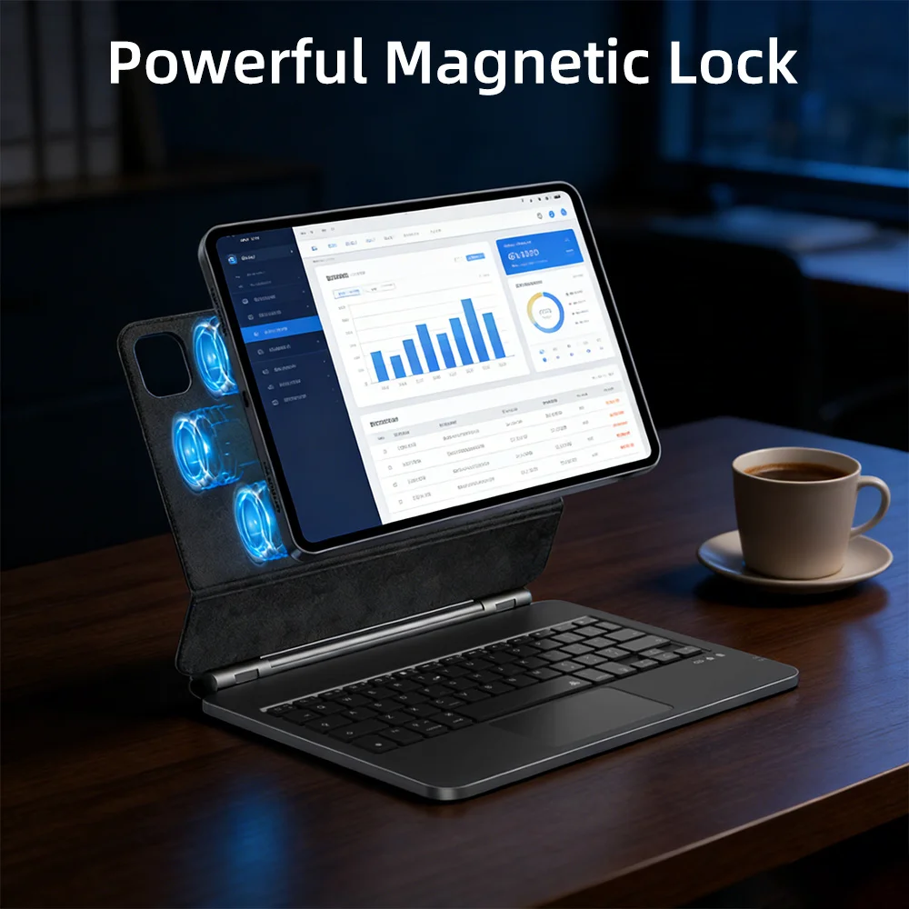 Magic Keyboard For iPad Air 11 13 M2 M3 Pro 11 12.9