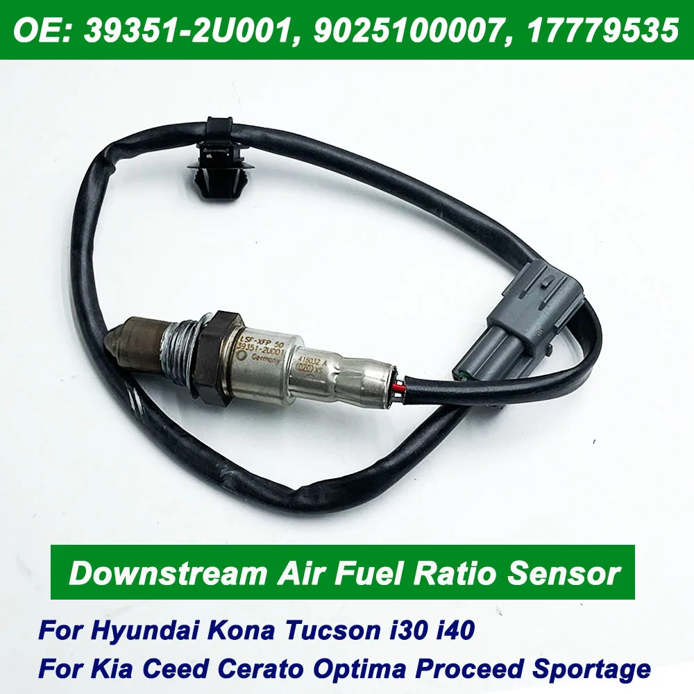 

OEM 39351-2U001 393512U001 9025100007 17779535 Rear Air Fuel Ratio O2 Sensor For Kia Ceed Sportage Optima Hyundai Tucson i30 i40