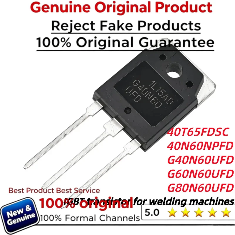 5PCS 100% NEW Original G40N60UFD G60N60UFD 40T65FDSC 40N60NPFD G80N60UFD  TO-3P G40N60 SGH40N60UFD SGH60N60UFD SGH80N60UFD