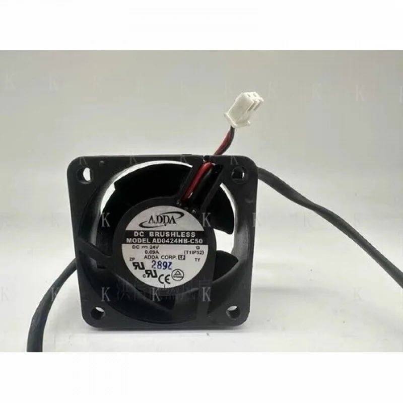 

C FOR ADDA AD0424HB-C50 4020 DC24V 0.09A 4CM 2-Pin Inverter Silent Cooling Fan # A6–27