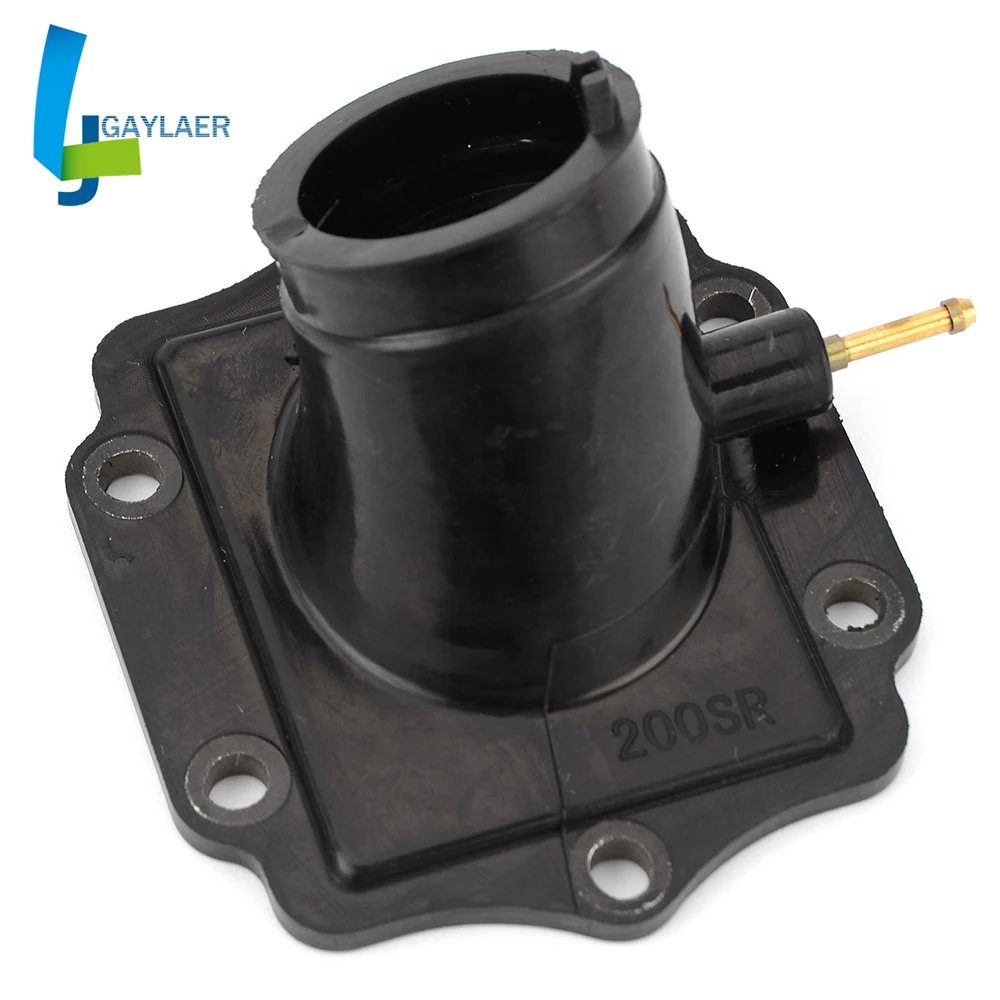 16065-1209 Motorcycle Carburetor Adapter Intake Mainfold Pipe for Kawasaki KDX125 KDX125SR 1990-1999 1998 1997 1996 1995 1994 93