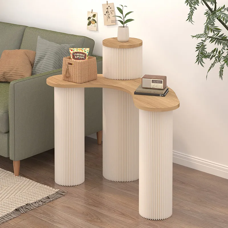 Cashew Nut Cylinder Booth Nakajima Terrace Roman Column Display Stand Dessert Boutique Table