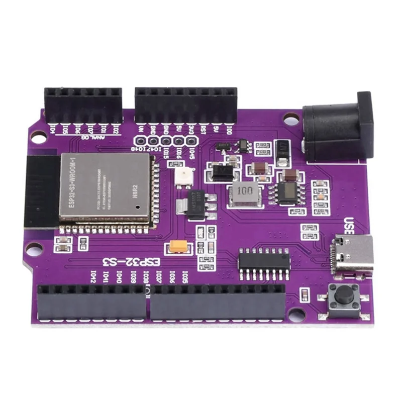 새로운! !ESP32-S3 UNO 개발 보드 Devkitc-1과 호환되는 WROOM-1-N8R2/N16R8 모듈 온보드