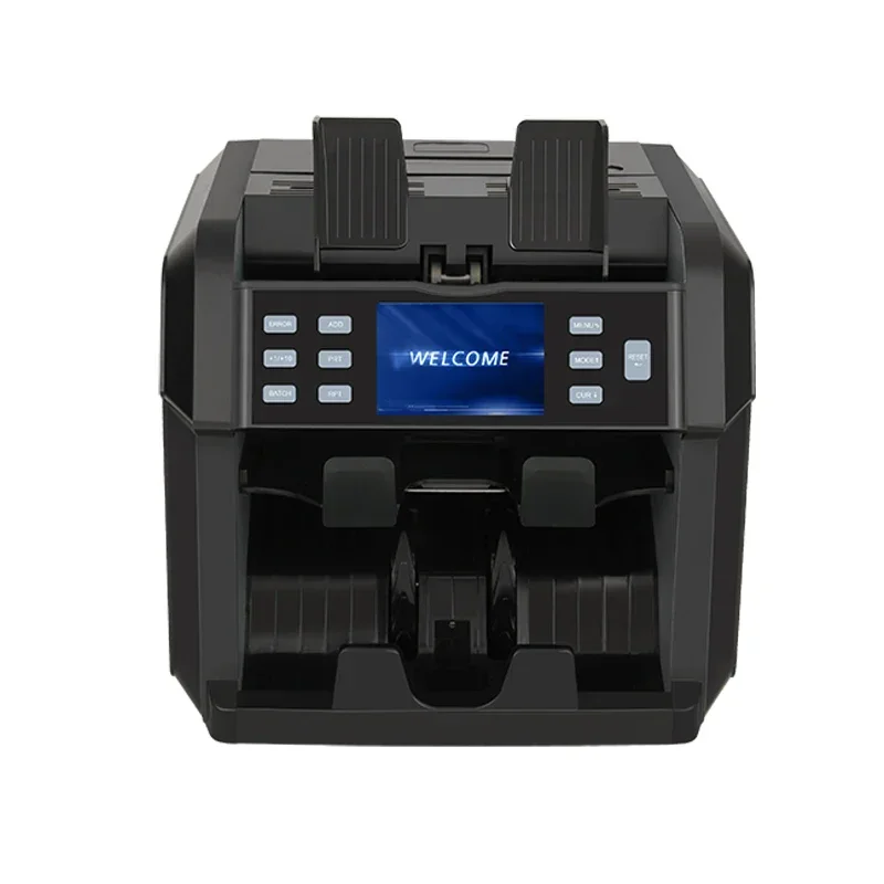 ST-4020 1+1 Pocket CIS Value Counter Multi-currency Discriminator Money Bill Counter Banknote Sorter