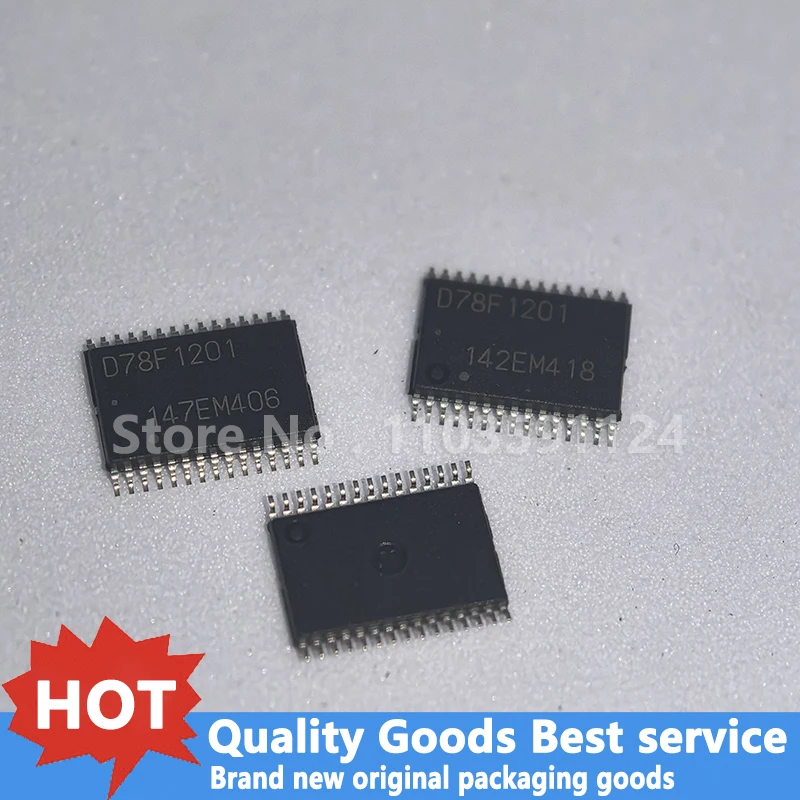 UPD78F1201MC-CAB-AX UPD78F1201MC UPD78F1201MC-CAB D78F1201 SSOP30 100% Original Nuevo de Marca